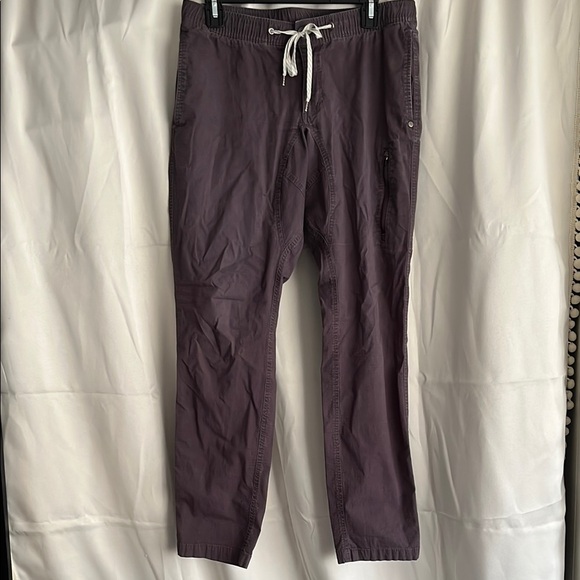 Vuori Ripstop Climber Pant Organic Cotton Gray Charcoal Size Medium - Picture 2 of 6